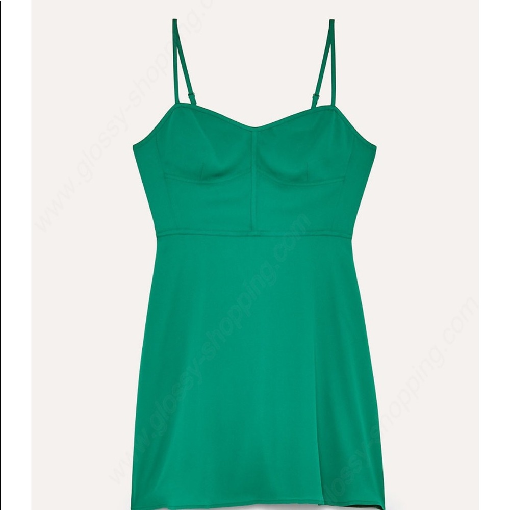 aritzia | sunday best lipinski green dress